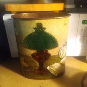 Vintage 1960's J. L. Clark Trashcan